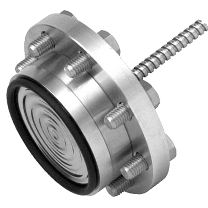 WIKA 990.15 Flanged Process Connection Diaphragm Seal.png
