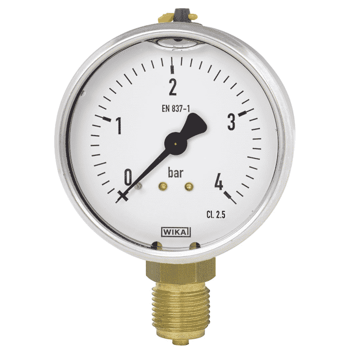 WIKA 113.53 bourdon tube pressure gauge