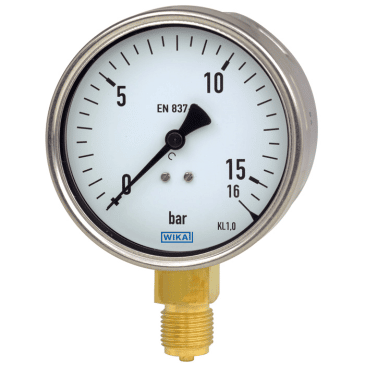 212.20 Bourdon Tube Pressure Gauge - GMS Instruments