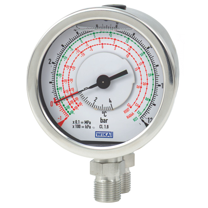 WIKA 732.18-733.18 Differential Pressure Gauge