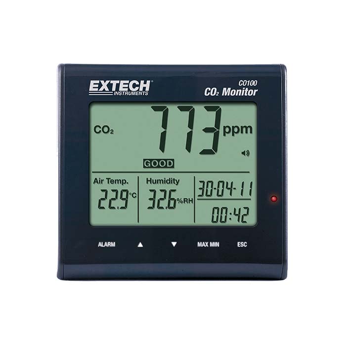 Extech-CO100-Desktop-Air-Quality-CO2-Meter