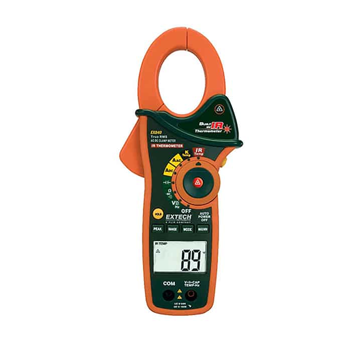 Extech-EX840-Clamp-Multimeter-IR-Thermometer