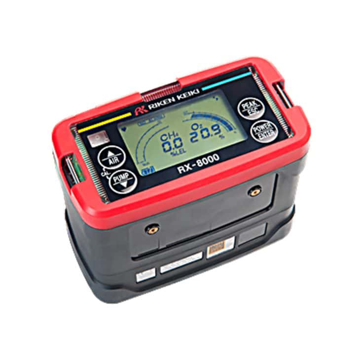 Riken_Keiki_RX-8000_Portable_HC-O2_Gas_Detector